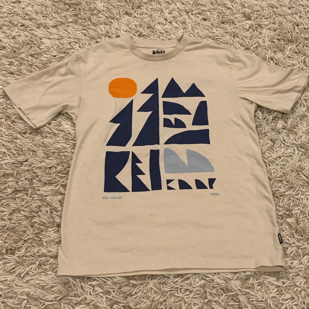 REI Co-op graphic short sleeve t-shirt top Womens Size XS